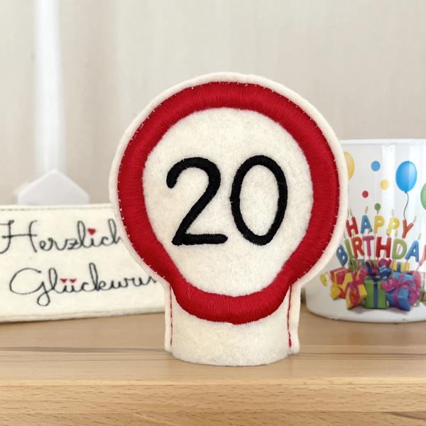 19 ITH-Stickdateien LED-Cover Geburtstagszahlen für 10 x 10 cm Stickrahmen im Set